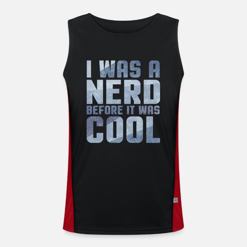 Nerd Men's Functional Contrast Tank Top 