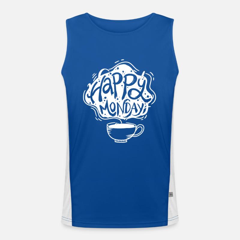 Montag Funktionelles Kontrast-Tank Top für Männer 