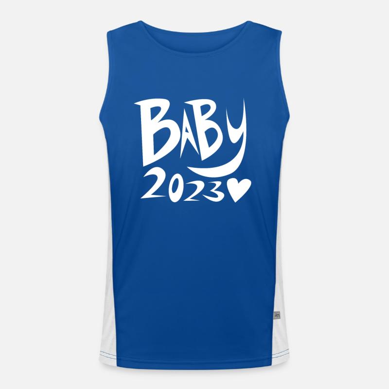 Bébé 2023 - Naissance enceinte Débardeur respirant contrasté Homme 