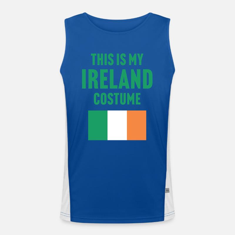 C’est mon costume d’Irlande Débardeur respirant contrasté Homme 