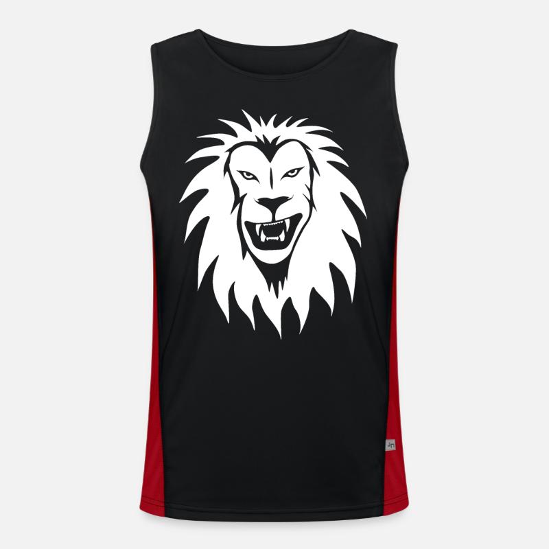 Lion Men's Functional Contrast Tank Top 