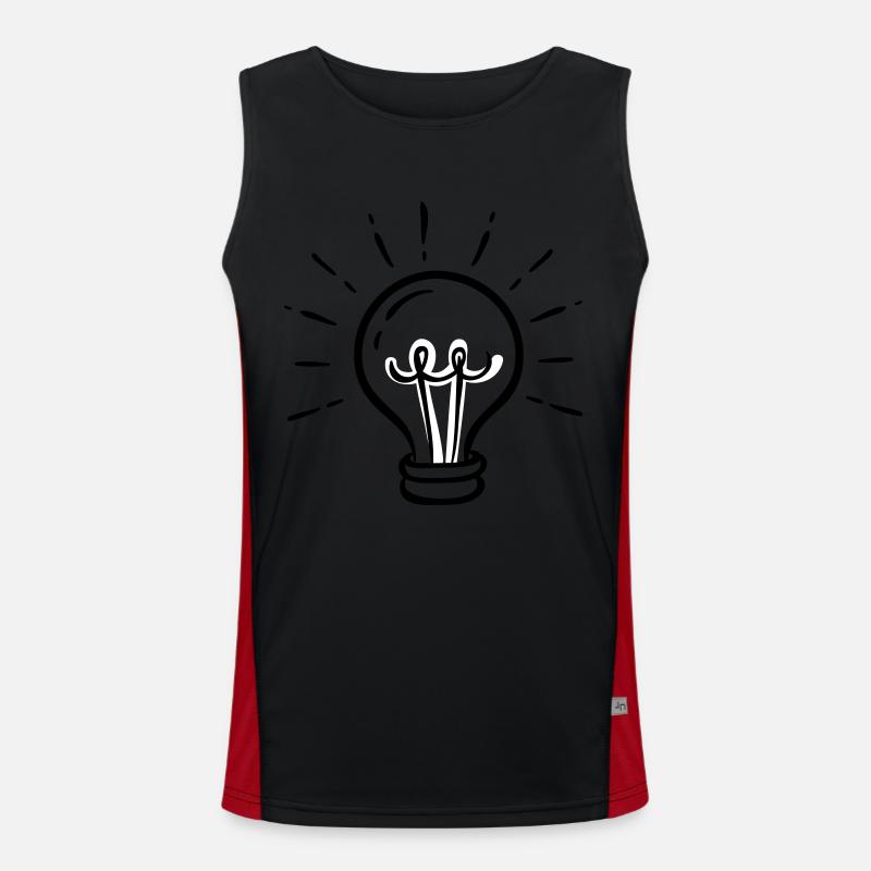 I got a new idea! Men's Functional Contrast Tank Top 