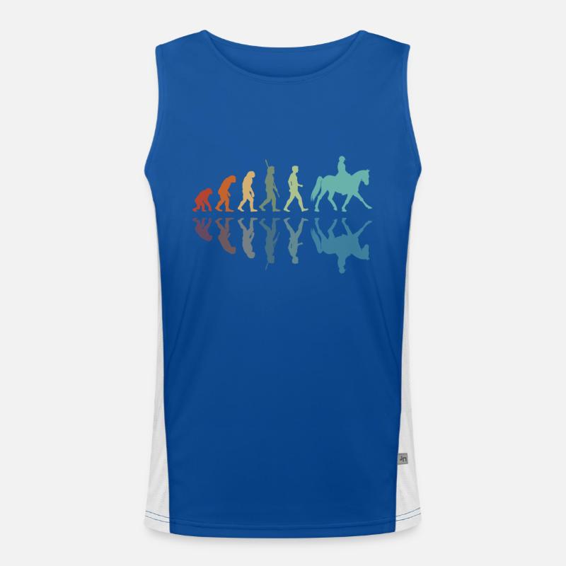 Evolution Équitation Débardeur respirant contrasté Homme 