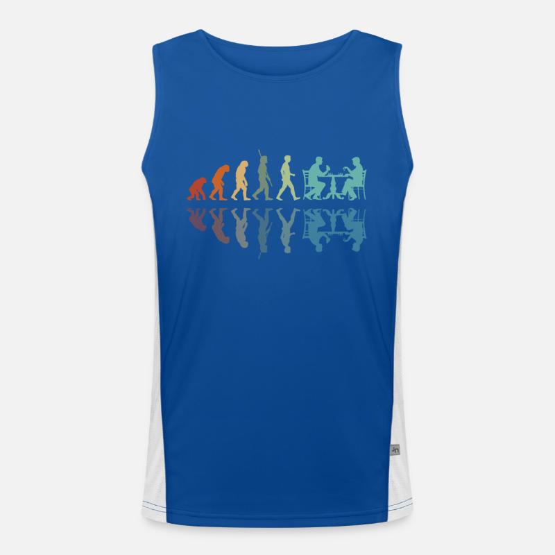 Chess Development Men's Functional Contrast Tank Top 
