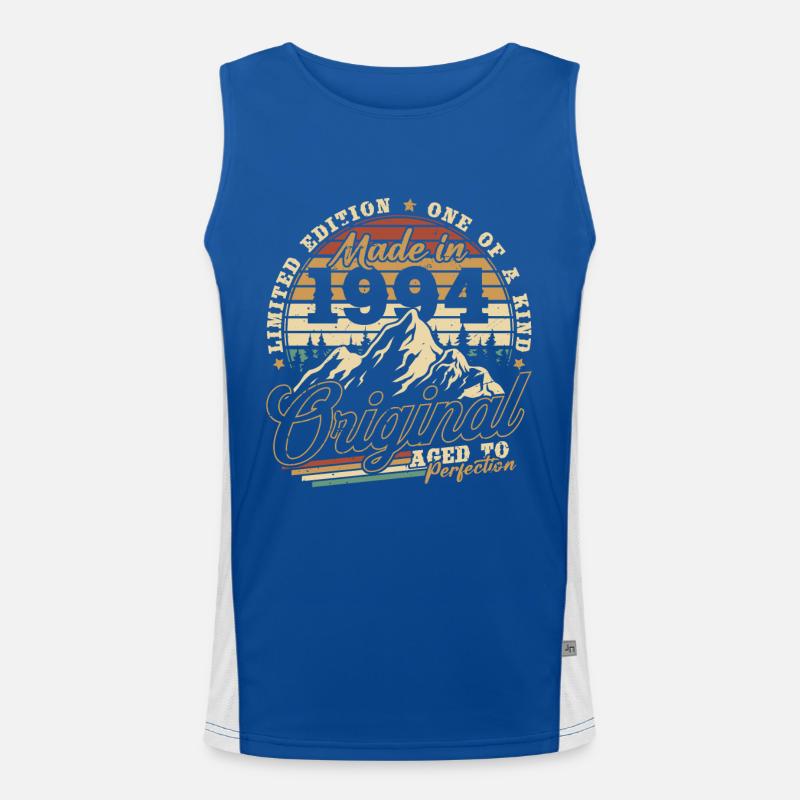 Original 1994 Vintage Retro Geburtstagsgeschenk Funktionelles Kontrast-Tank Top für Männer 