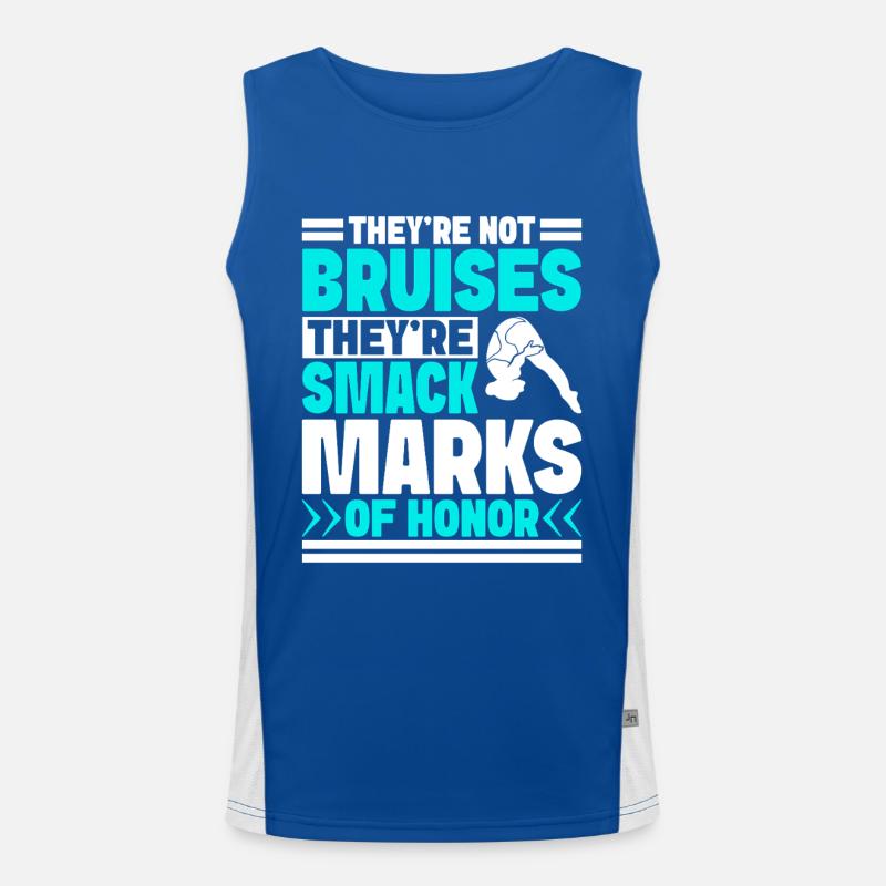 Diving diving board Men's Functional Contrast Tank Top 