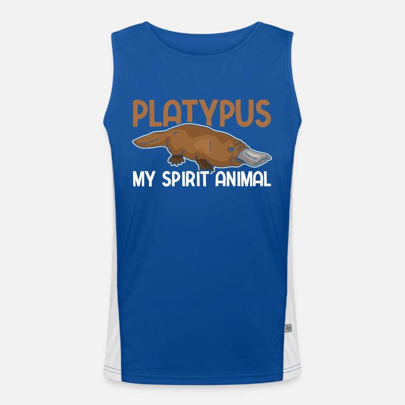 Platypus Men's Functional Contrast Tank Top 