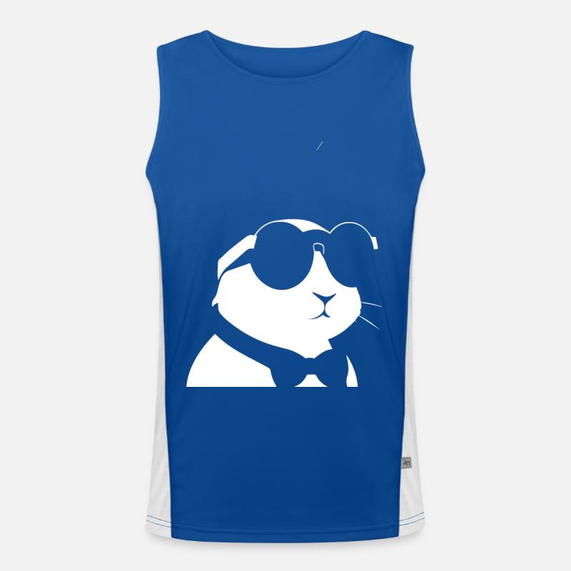 Lunettes de soleil Funny Rabbit Cool Sunglas Rabbit Débardeur respirant contrasté Homme 