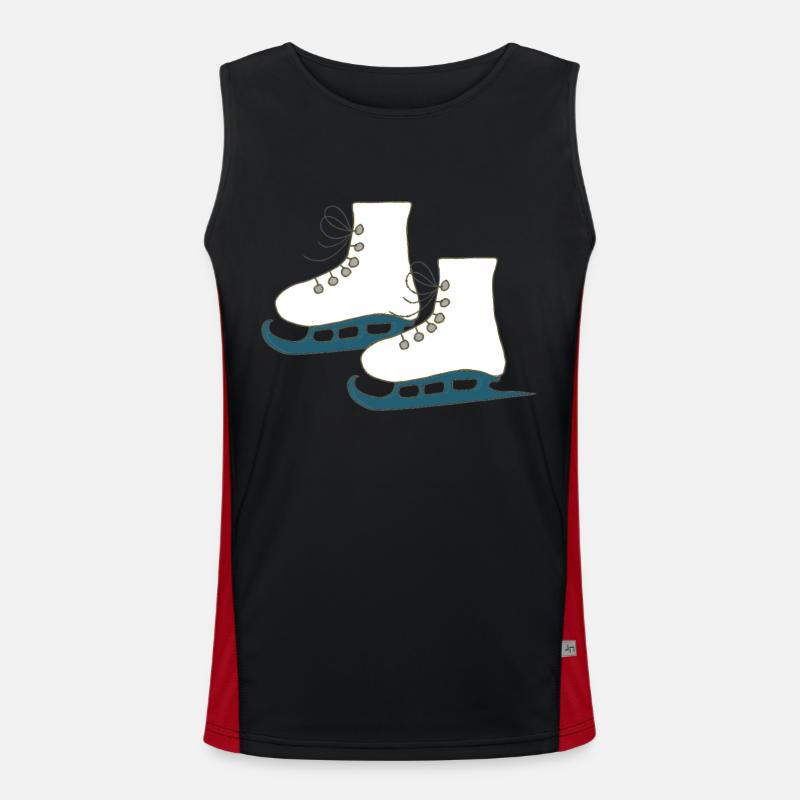 skates Men's Functional Contrast Tank Top 