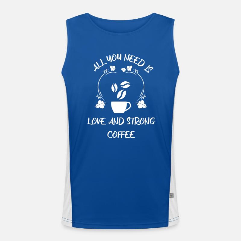 Café Espresso Café Débardeur respirant contrasté Homme 