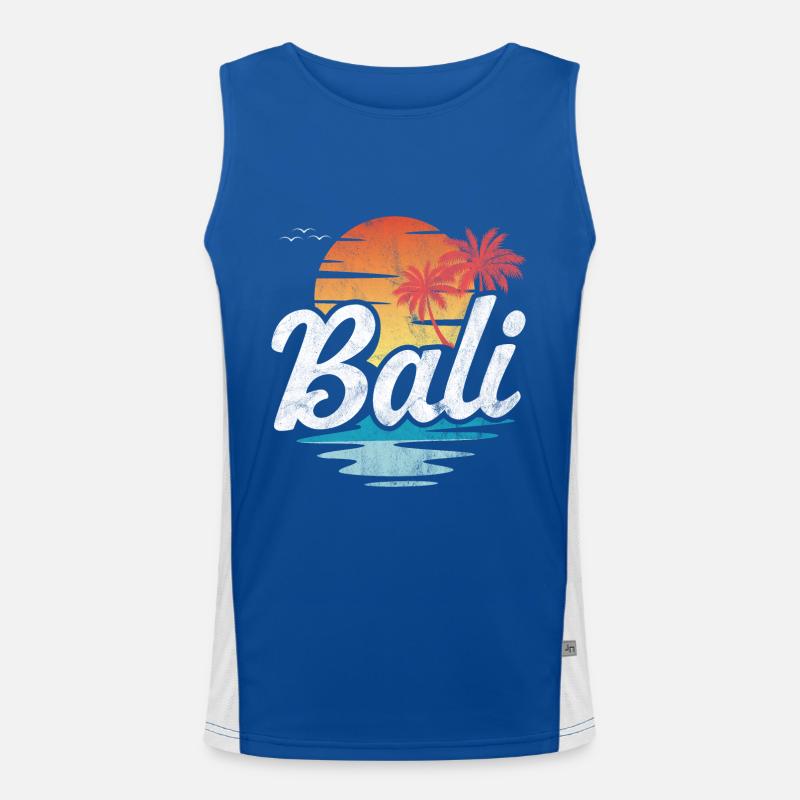 Bali Men's Functional Contrast Tank Top 