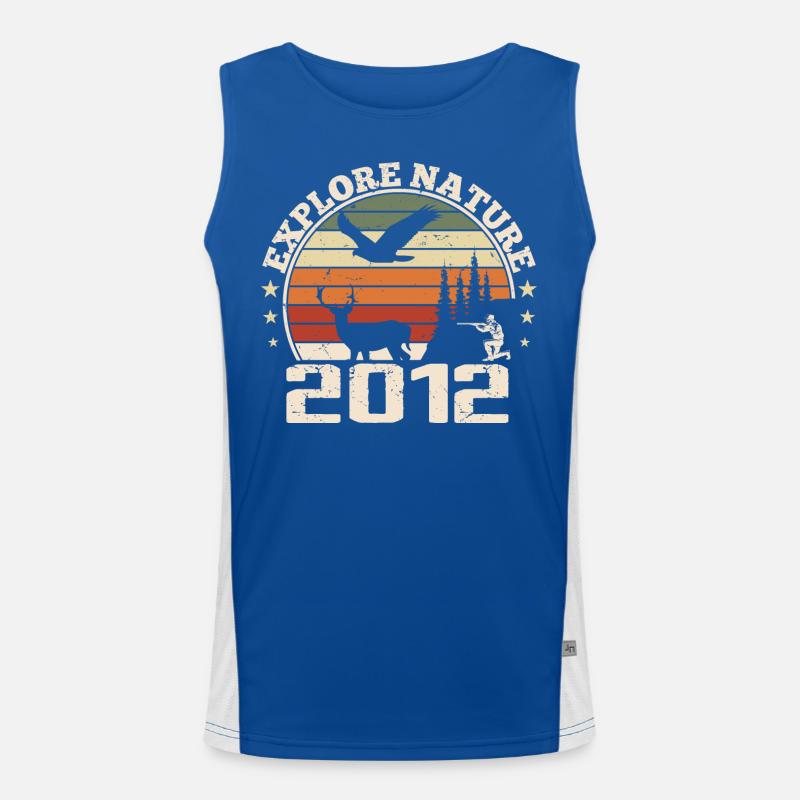 2012 Classic Hunter Anniversary Gift 2012 Men's Functional Contrast Tank Top 