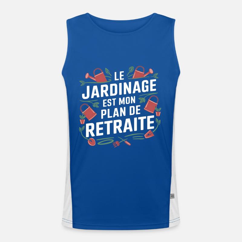 Plan Retraite Débardeur respirant contrasté Homme 