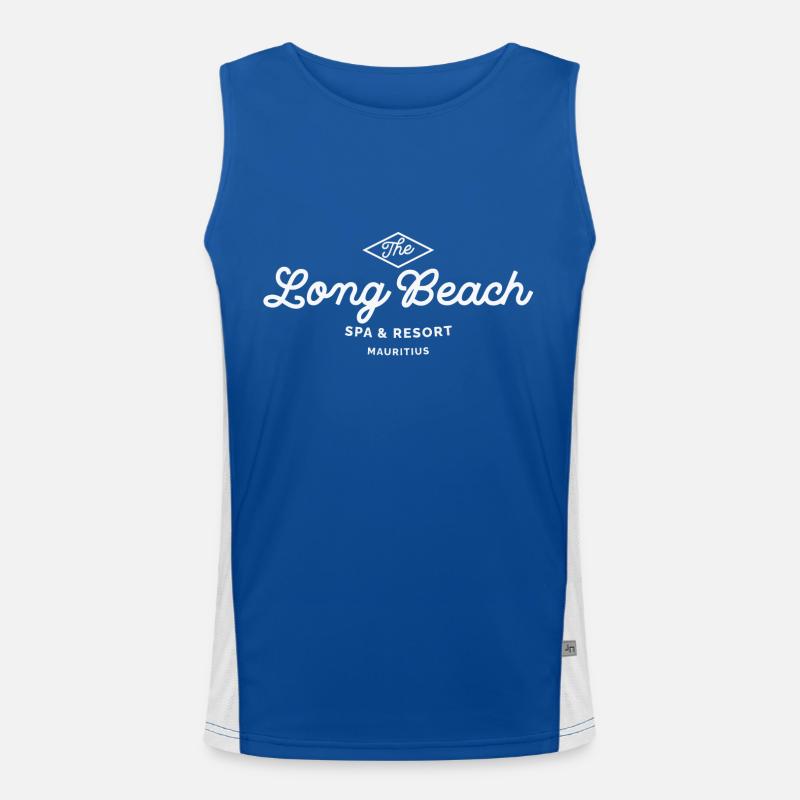 Long Beach Mauritius Men's Functional Contrast Tank Top 