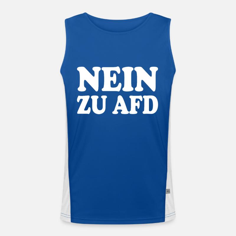 Non à afd Débardeur respirant contrasté Homme 