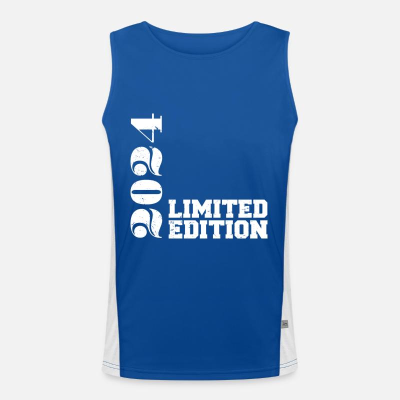 Limitierte Edition 2024, Geburtstagsgeschenk 2024 Funktionelles Kontrast-Tank Top für Männer 