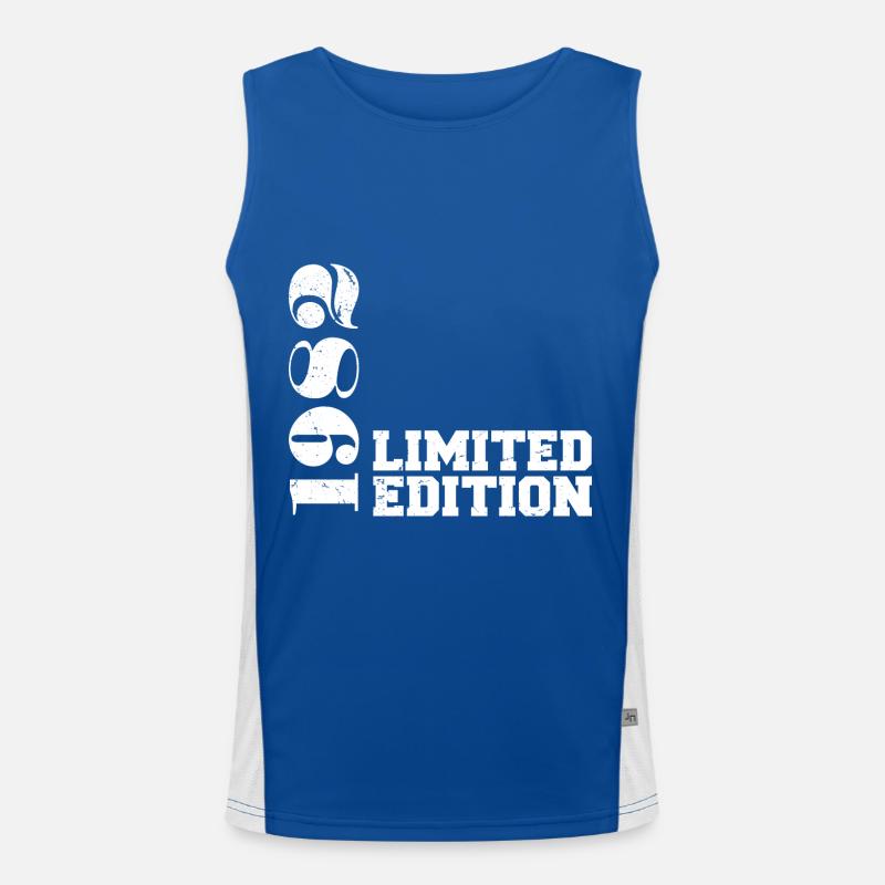 Limitierte Auflage 1982, Geburtstagsgeschenk 1982 Funktionelles Kontrast-Tank Top für Männer 