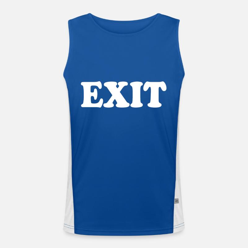 Exit Men's Functional Contrast Tank Top 