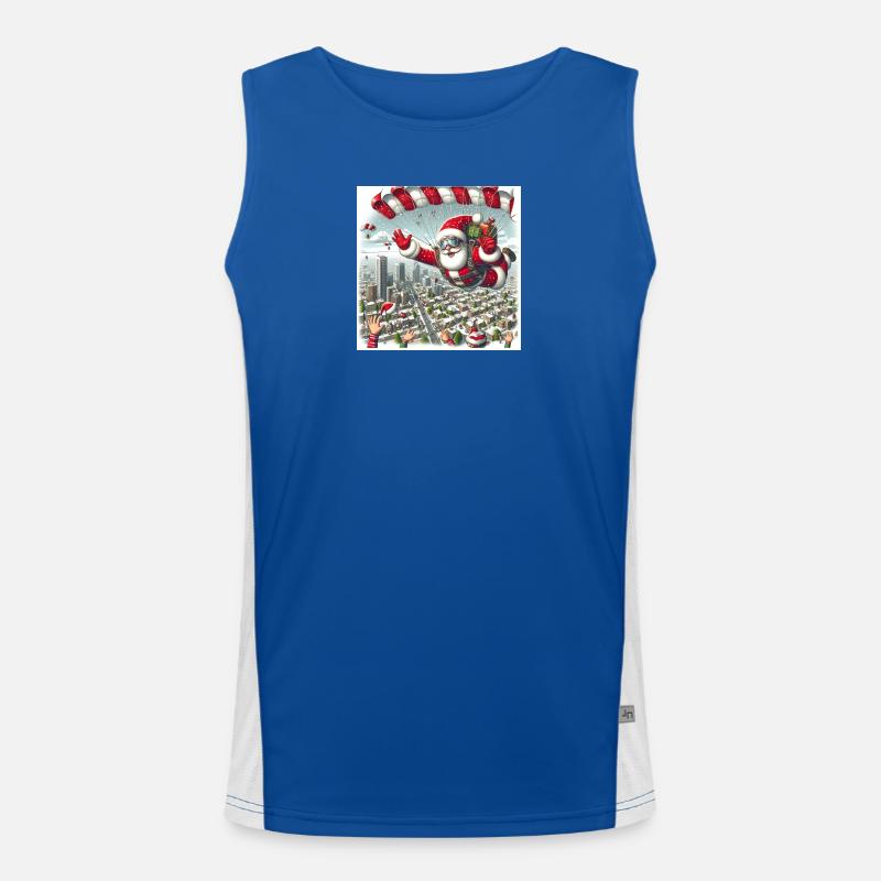 Weihnachts Design 13 Funktionelles Kontrast-Tank Top für Männer 