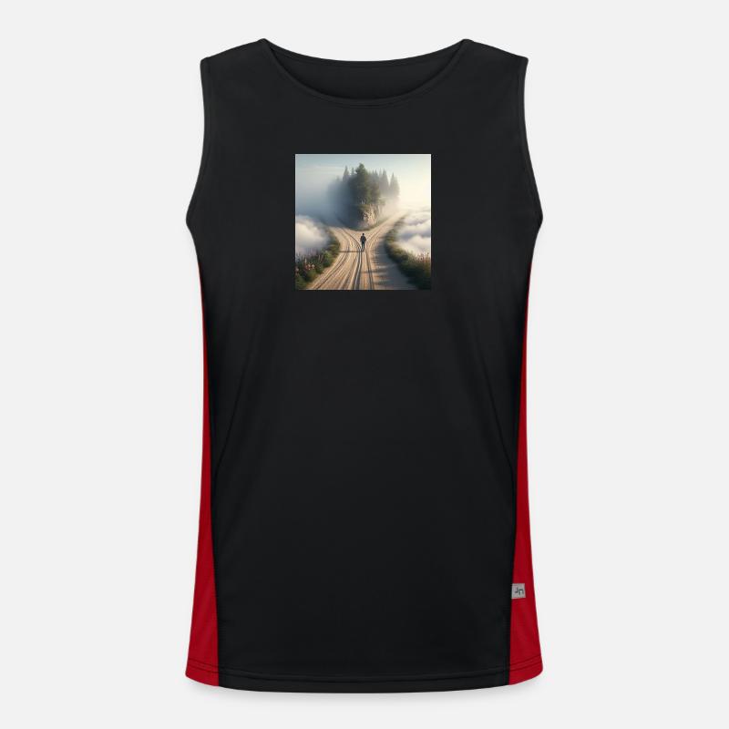 Untersucht Funktionelles Kontrast-Tank Top für Männer 