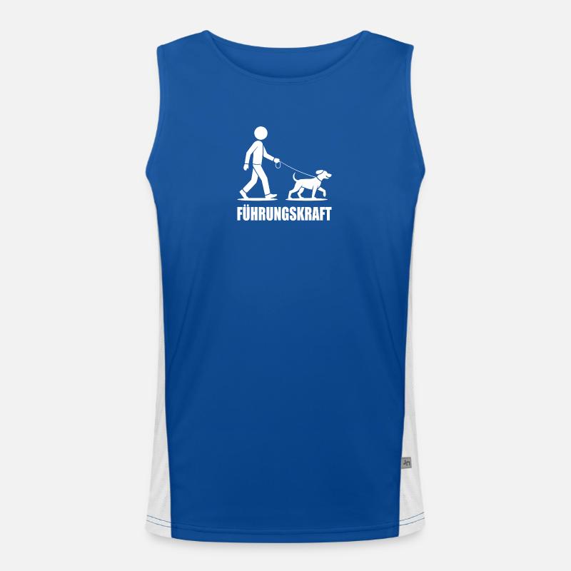 Leadership Dog Men's Functional Contrast Tank Top 
