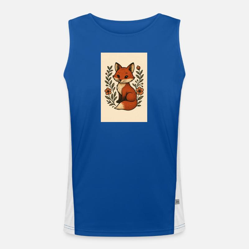 Large tortoiseshell Men's Functional Contrast Tank Top 