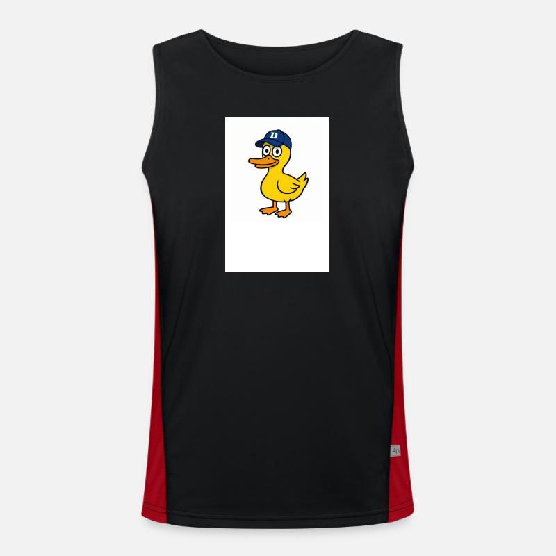 Duck in D Cap Men's Functional Contrast Tank Top 