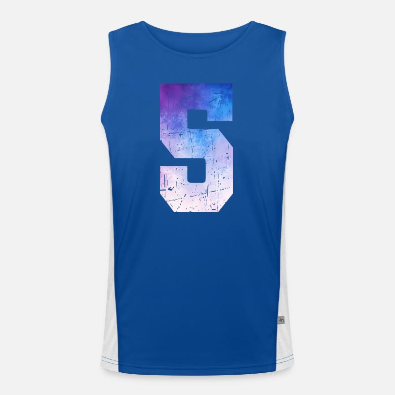 Issue 6 – 6th Anniversary Gift Men's Functional Contrast Tank Top 