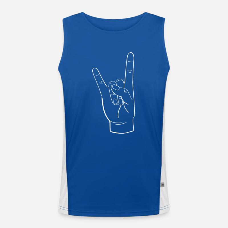 FELS Funktionelles Kontrast-Tank Top für Männer 