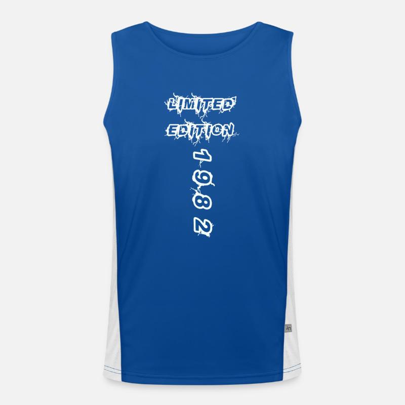 1982 Funktionelles Kontrast-Tank Top für Männer 