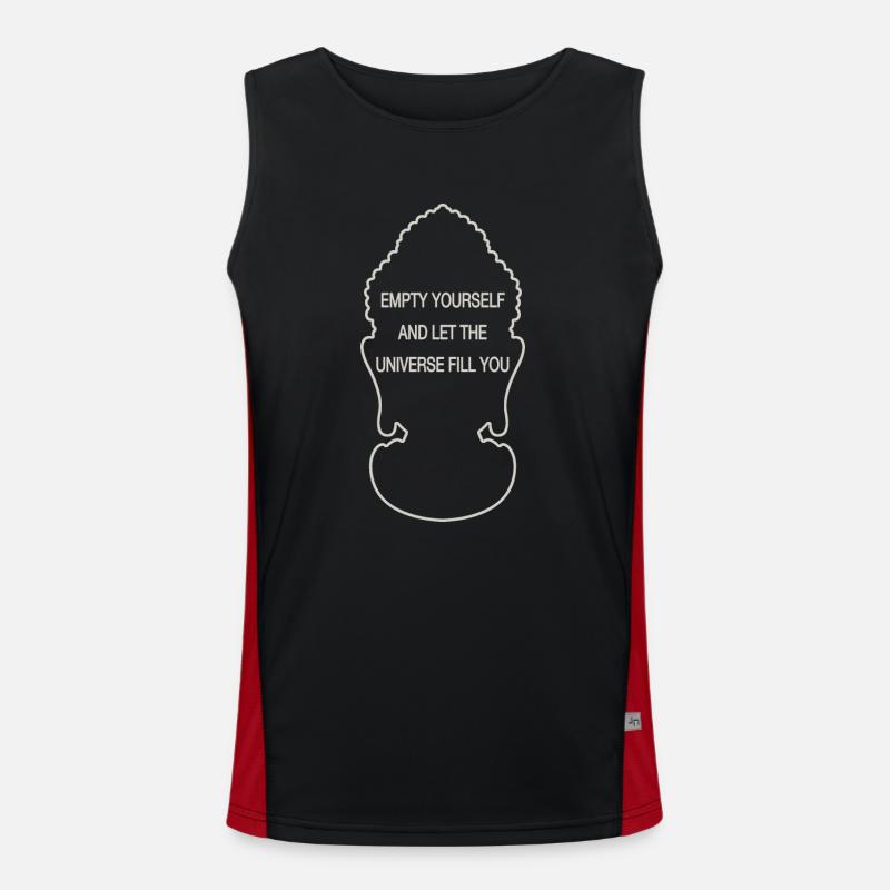 EMPTY YOURSELF Men's Functional Contrast Tank Top 