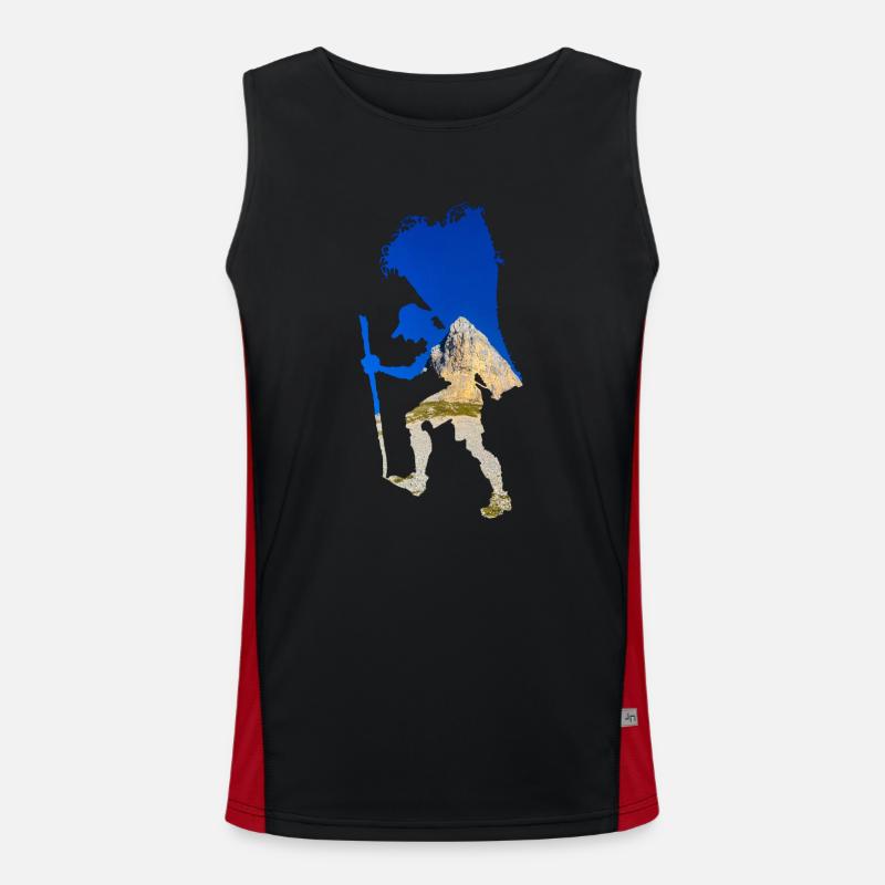 Mountaineer Men's Functional Contrast Tank Top 