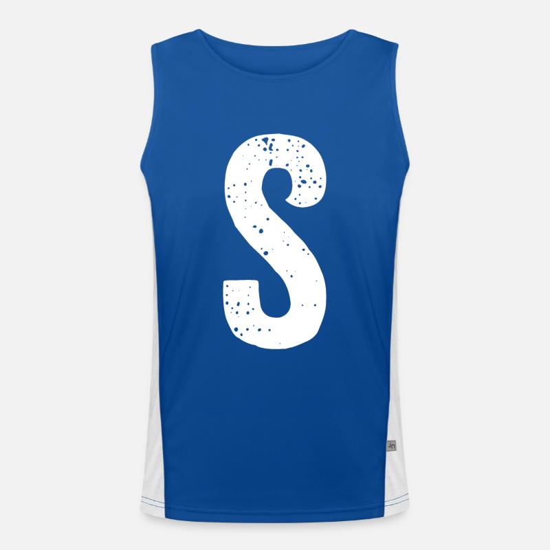 S-Brief Funktionelles Kontrast-Tank Top für Männer 