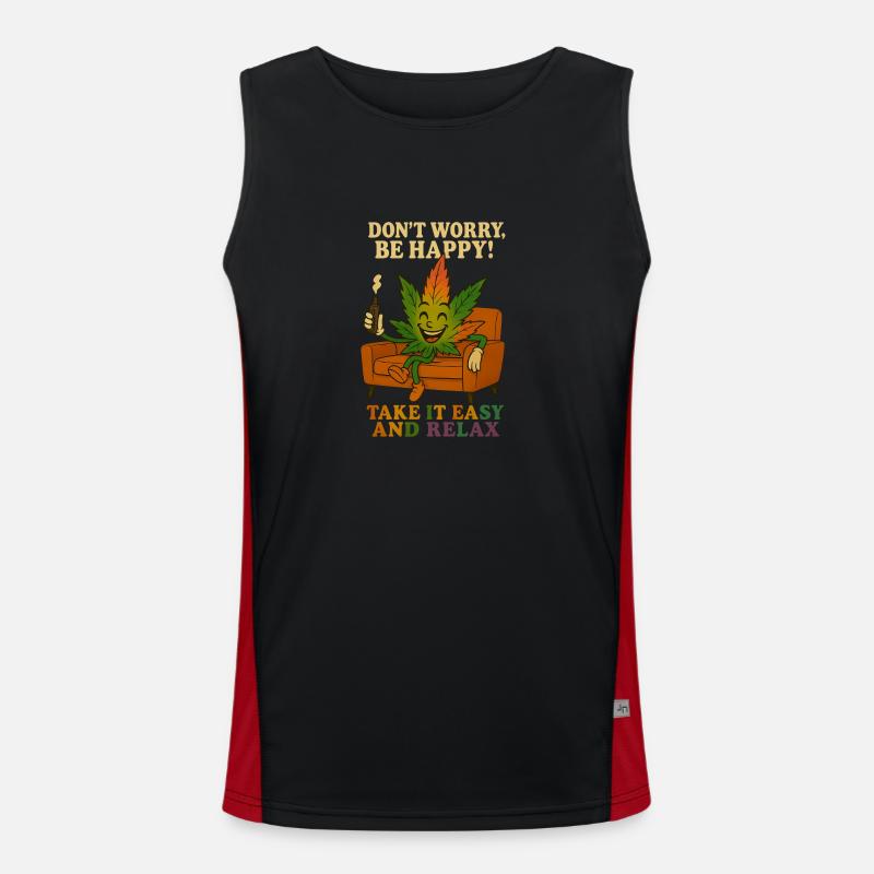 7 Men's Functional Contrast Tank Top 