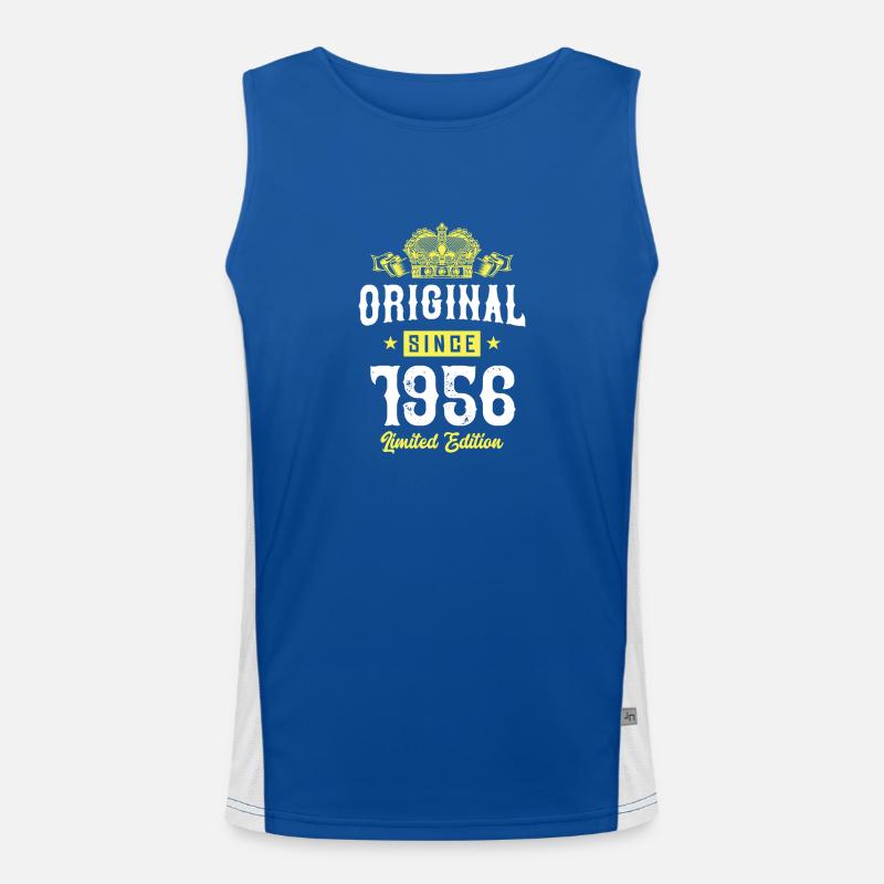 1956 limited edition Funktionelles Kontrast-Tank Top für Männer 