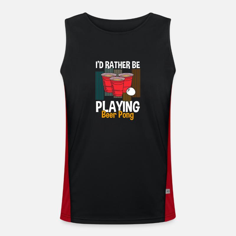 Beer Celebrations Drunkards Men's Functional Contrast Tank Top 
