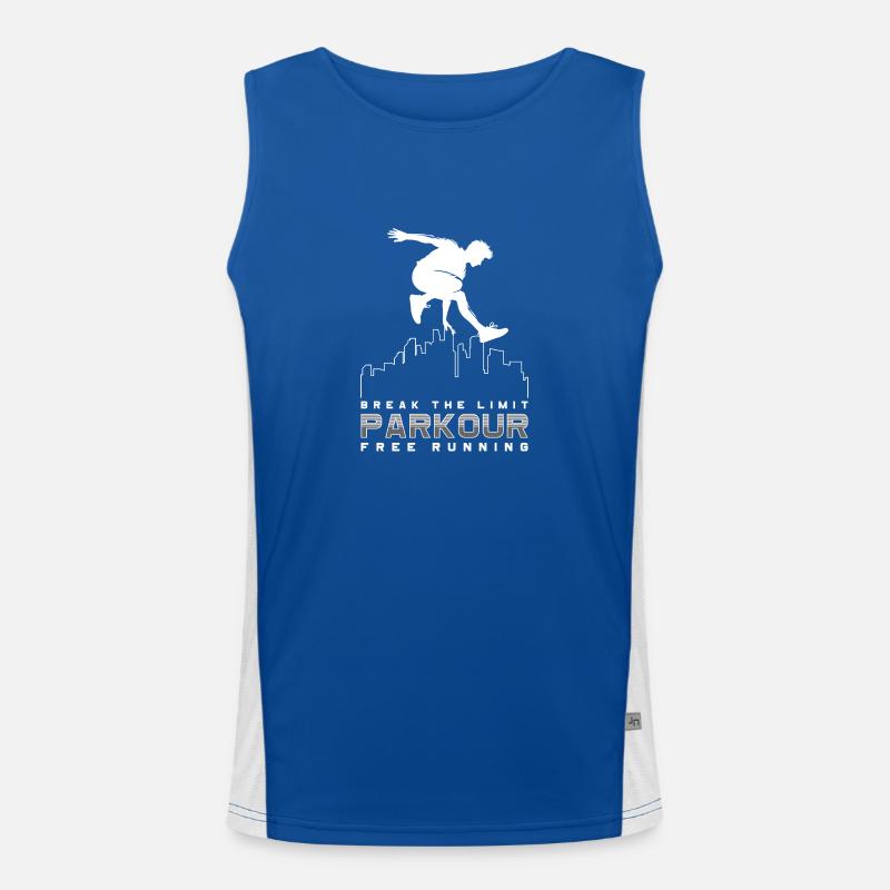 Freerunning Running Obstacle Traceur Débardeur respirant contrasté Homme 