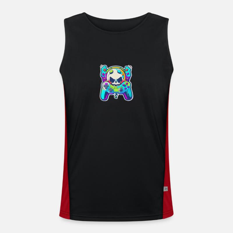 Skullhead Controller Men's Functional Contrast Tank Top 