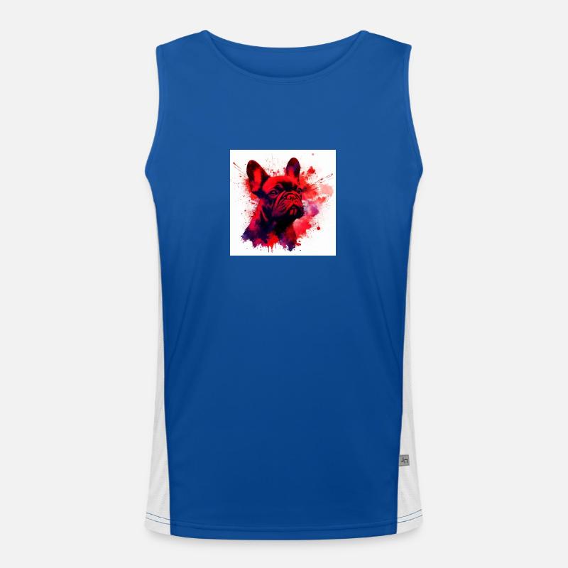 Amour d’intimidation Débardeur respirant contrasté Homme 