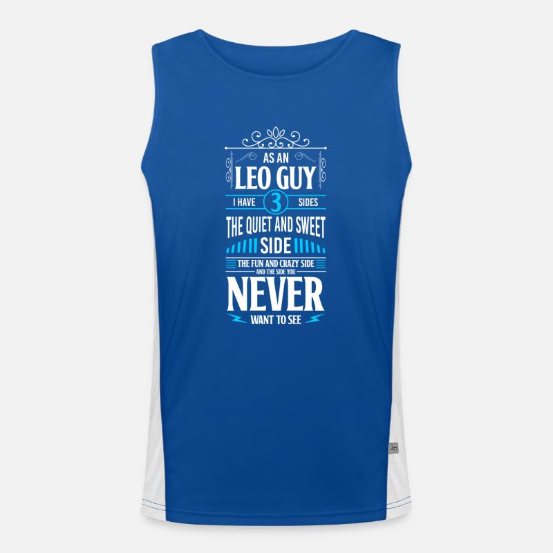 Sternzeichen Sterne Aberglaube Funktionelles Kontrast-Tank Top für Männer 