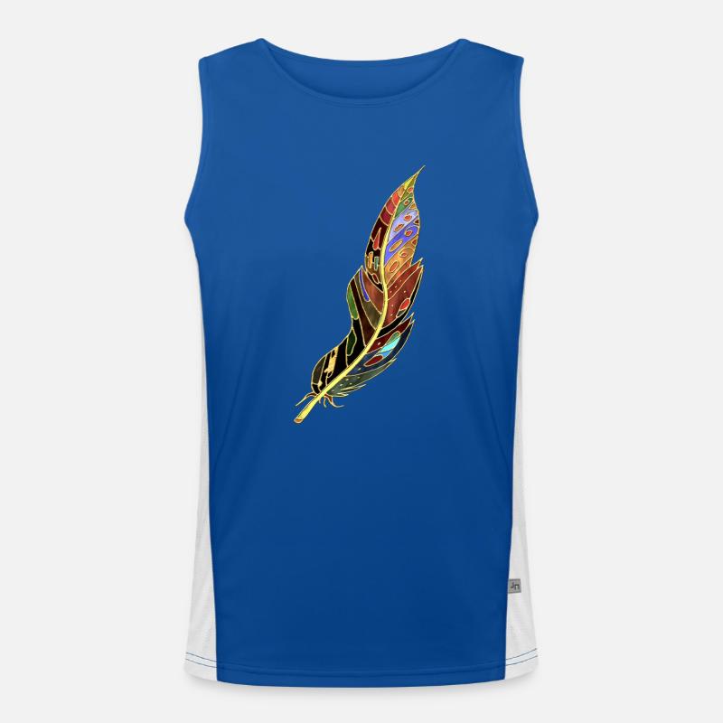 Feather Men's Functional Contrast Tank Top 