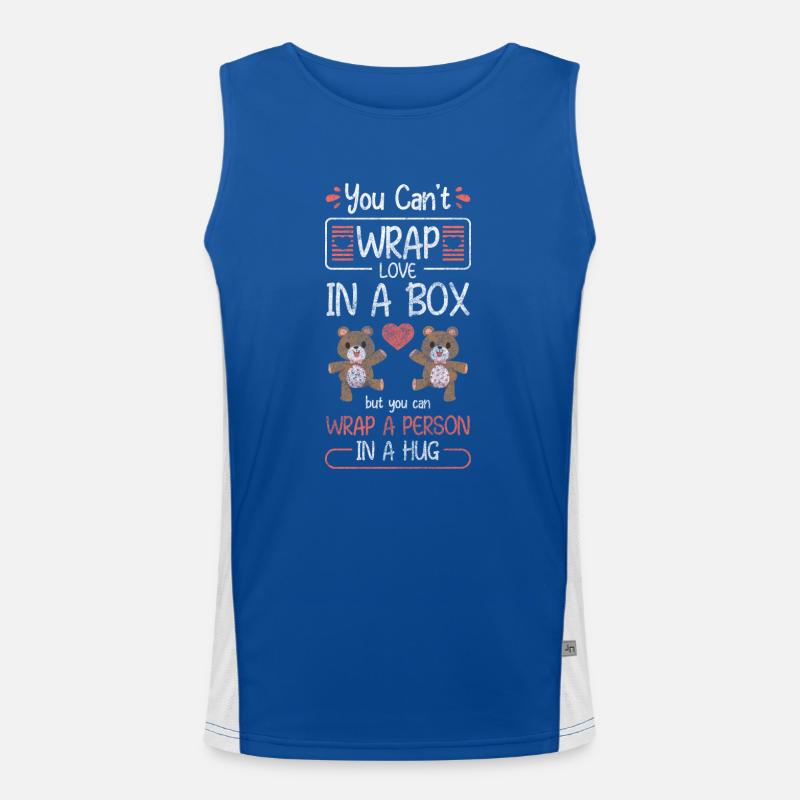 Teddy Kids Protector Cute Men's Functional Contrast Tank Top 