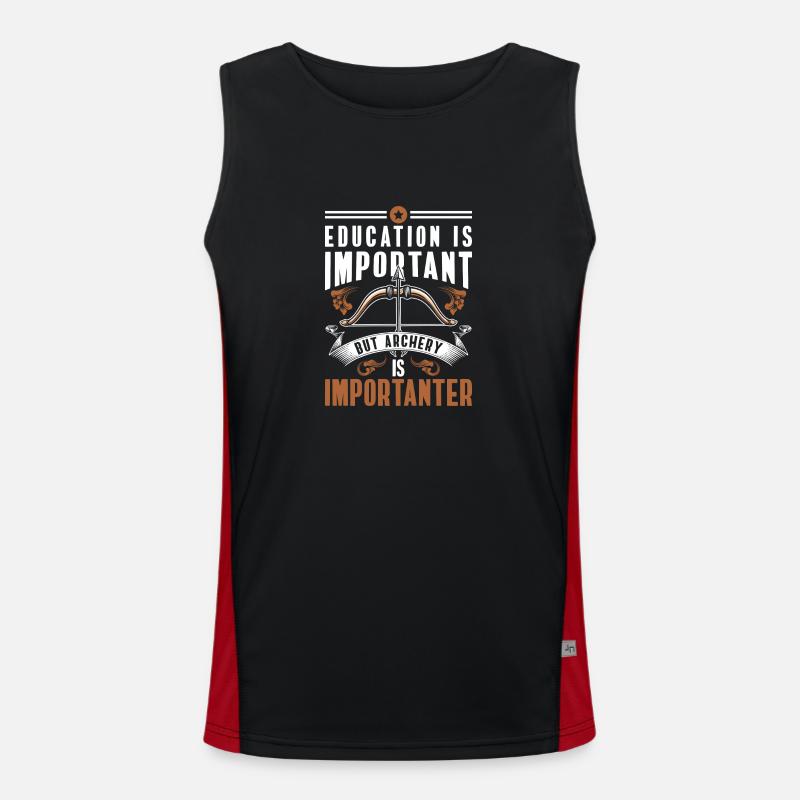 Archer Target Target Men's Functional Contrast Tank Top 
