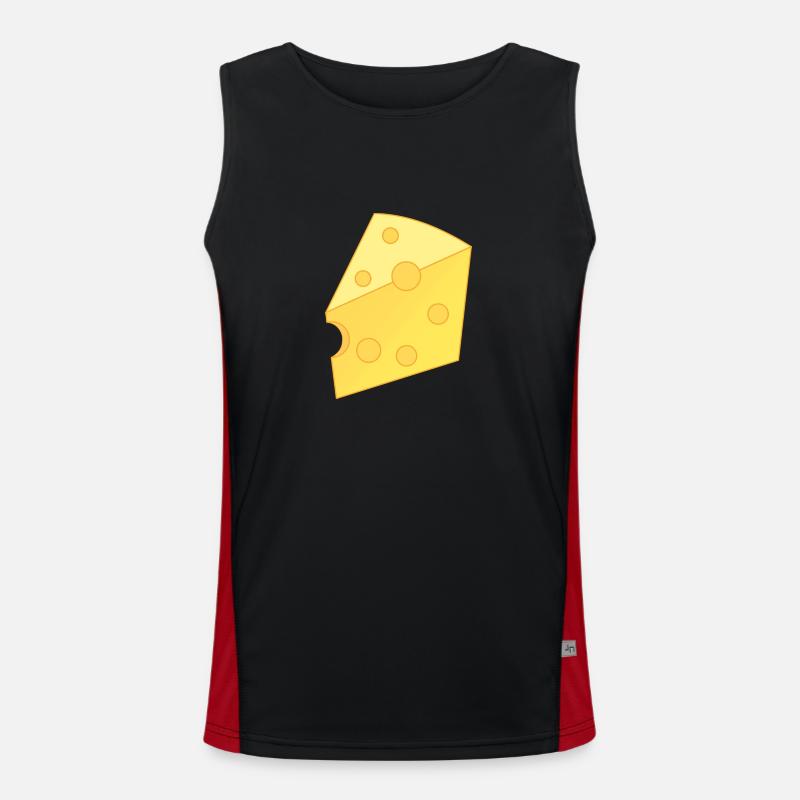 cheese Men's Functional Contrast Tank Top 