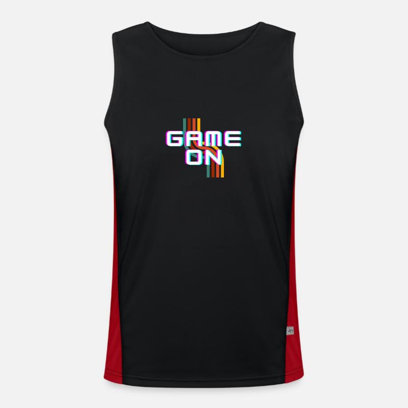 Game On Men's Functional Contrast Tank Top 