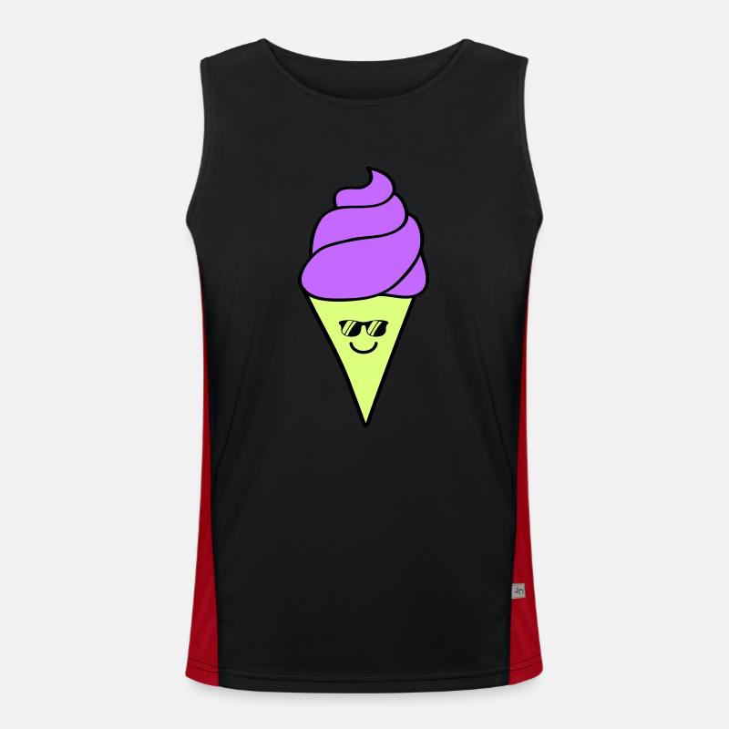 Glaces Débardeur respirant contrasté Homme 