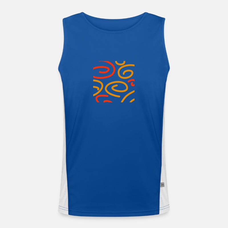 Spiral Men's Functional Contrast Tank Top 