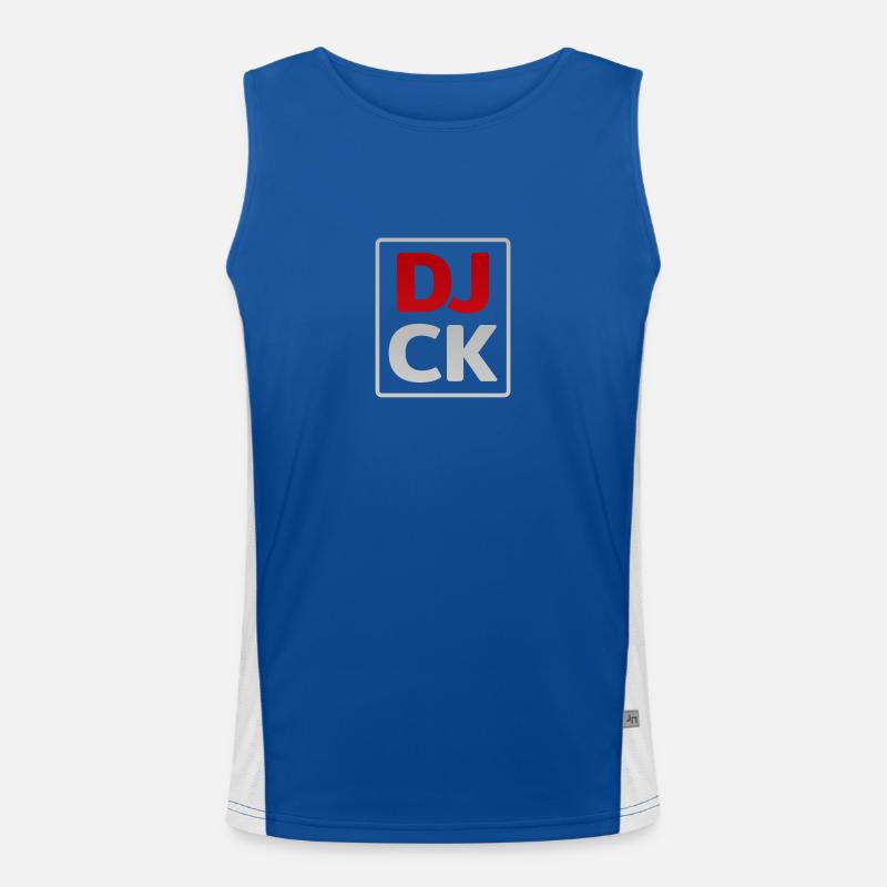 doublejack basic logo Funktionelles Kontrast-Tank Top für Männer 