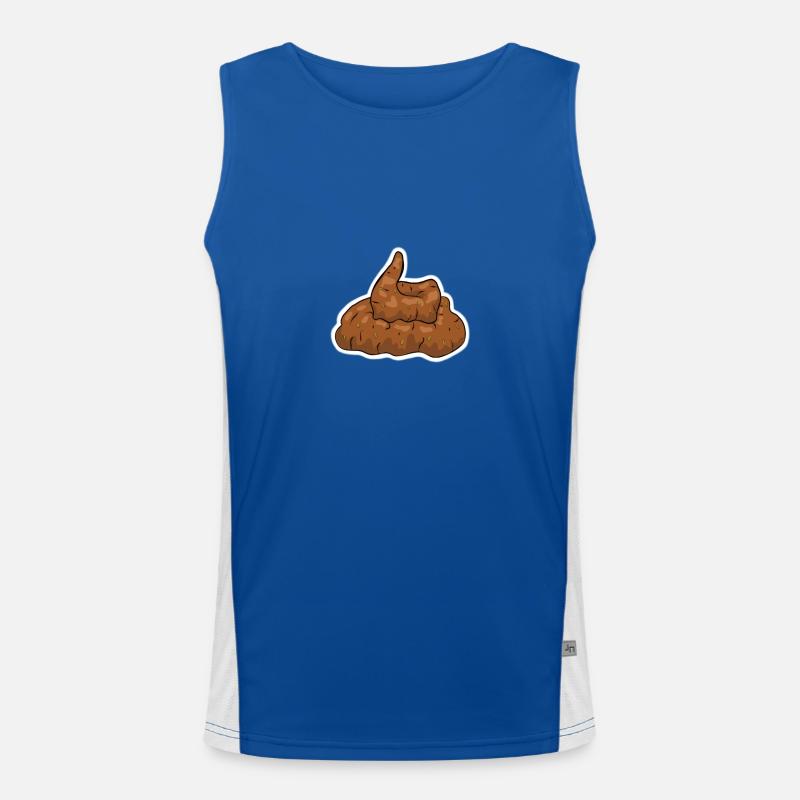 Kack pile Men's Functional Contrast Tank Top 
