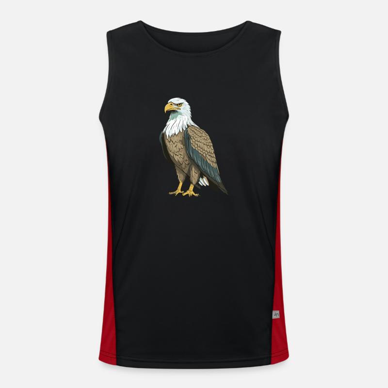 Eagle Animal Men's Functional Contrast Tank Top 